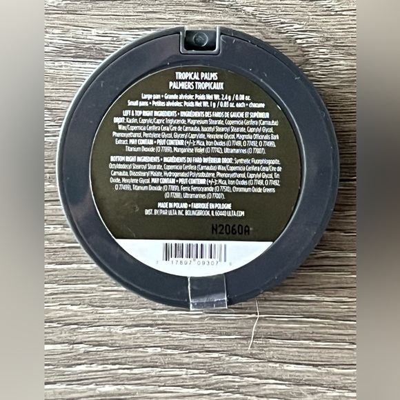 NWT Ulta Beauty Bundle.Face Palette, Dual End Brow Pencil & 3 Eyeshadows - Picture 7 of 14